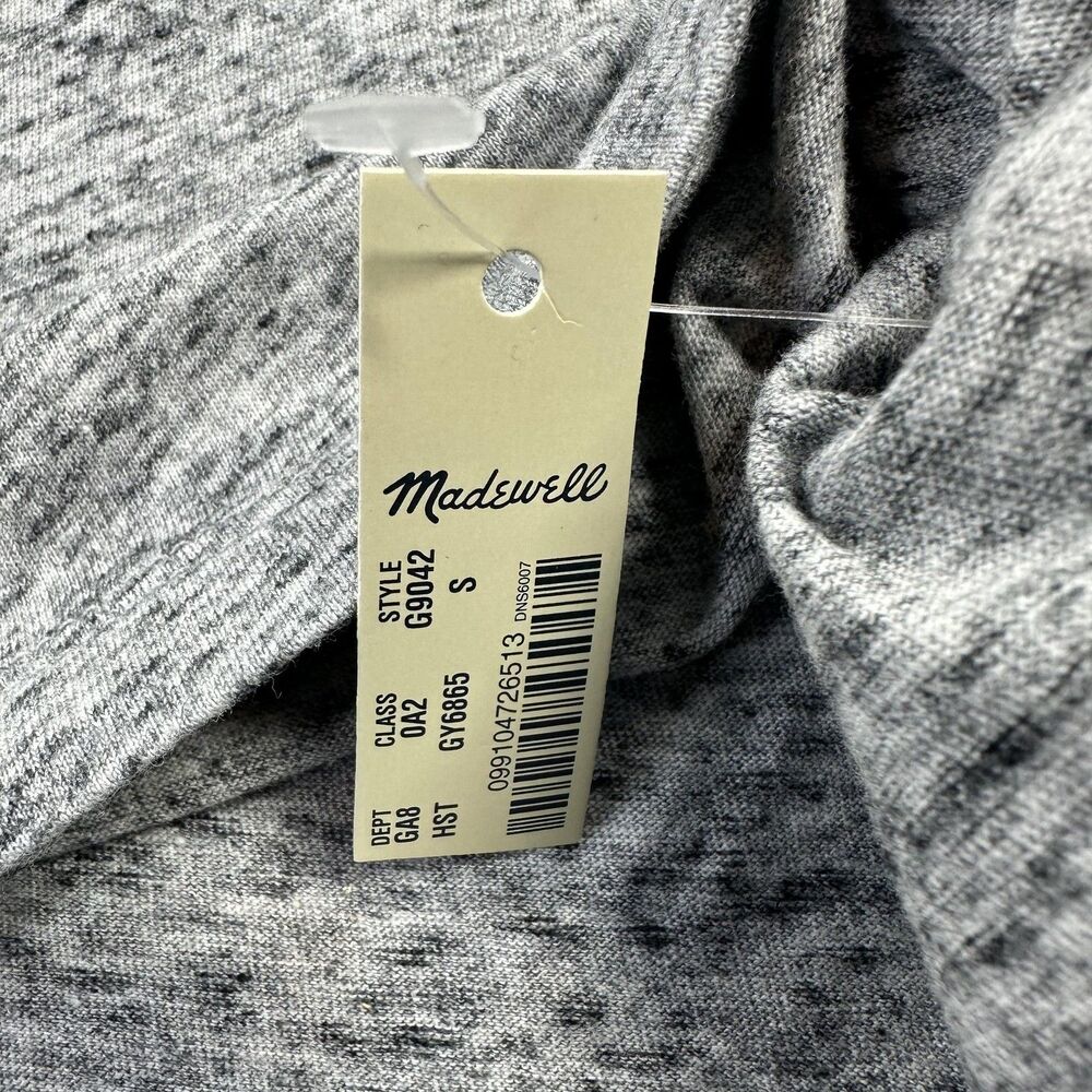 Madewell Mile(s) Tank Top Womens Small Gray Out Of Town Graphic Travel Casual - Picture 4 of 8